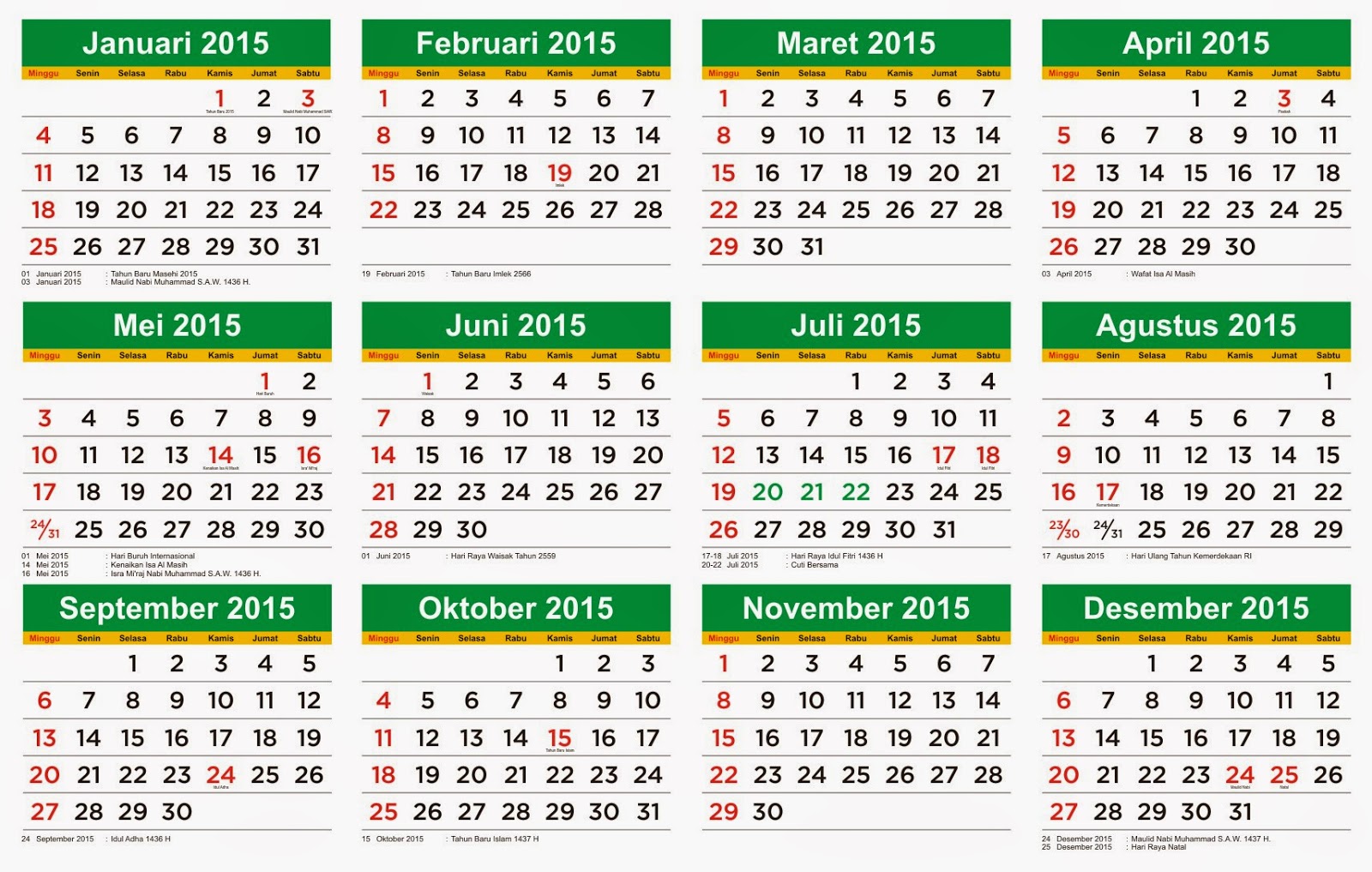 Kalender 2020 Lengkap Dengan Weton - Financial Report