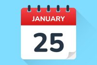 Kalender Januar 25 25th January Calendar 3d Icon. 3d January 25 Calendar Date, Month Icon …